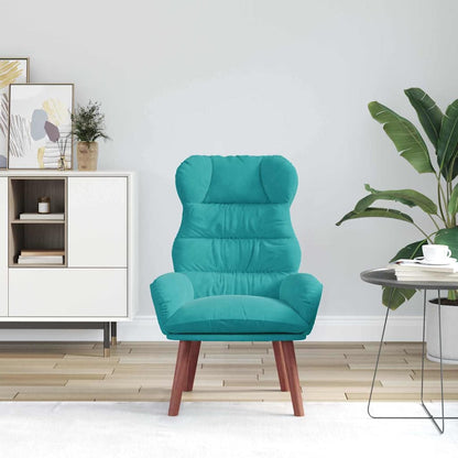 poltrona Turchese 69 x 74 x 93 cm Velluto