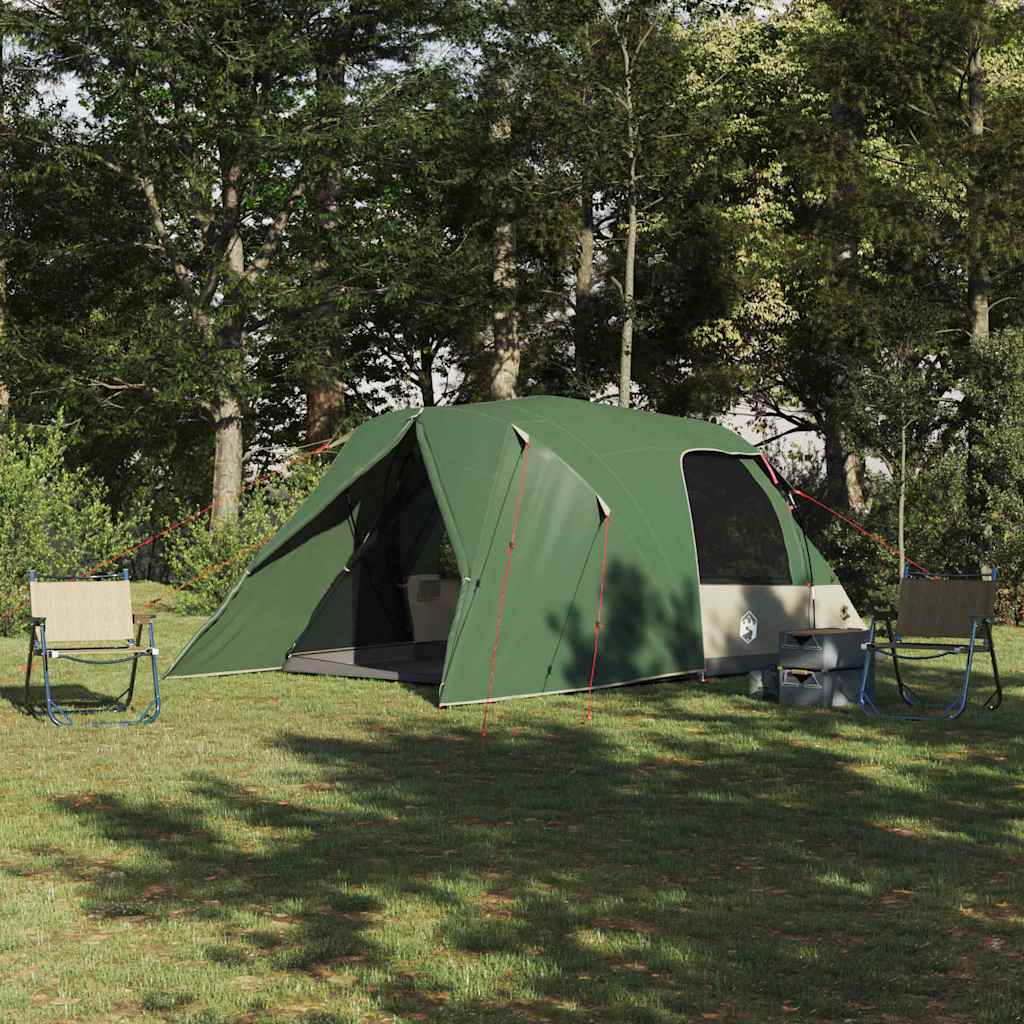 Tenda a cupola per 4 persone con tetto Verde 455 x 252 x 178 cm