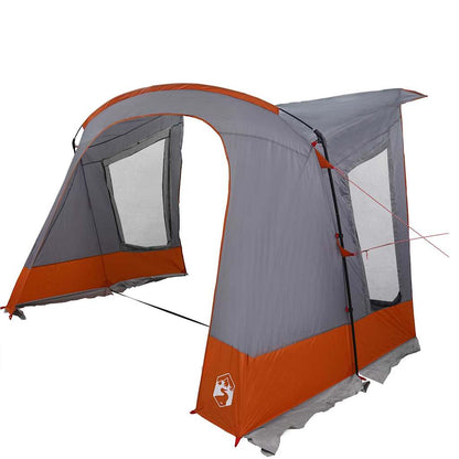 Tenda da Carovana per 3 Persone con tetto Grigio e arancione