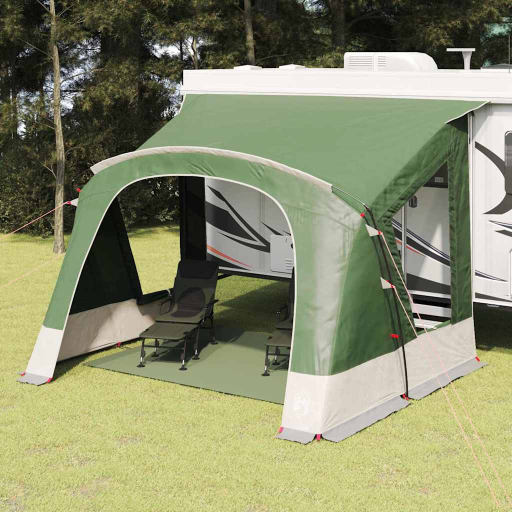 Tenda da Carovana per 5 Persone Verde 410 x 275 x 245 cm
