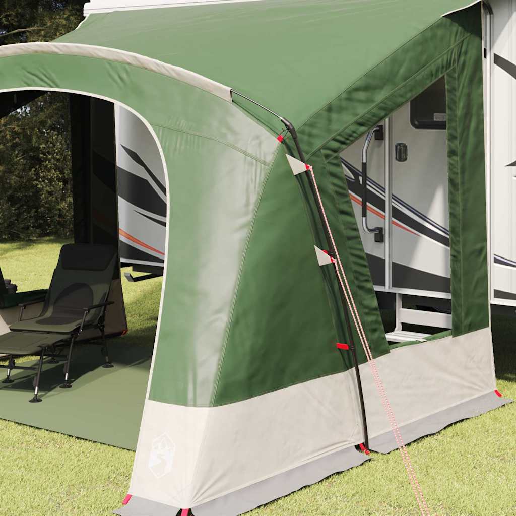 Tenda da Carovana per 5 Persone Verde 410 x 275 x 245 cm