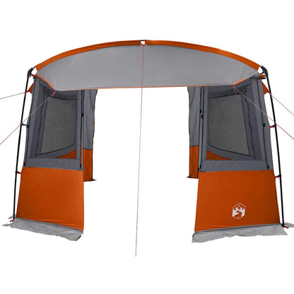 Tenda da Bagagliaio per Caravana con tetto Grigio e arancione