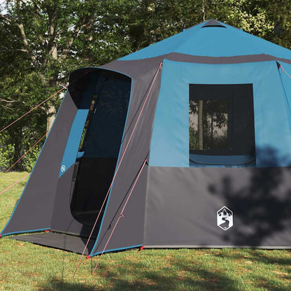Tenda da campeggio per 12 persone con tetto Blu e Grigio