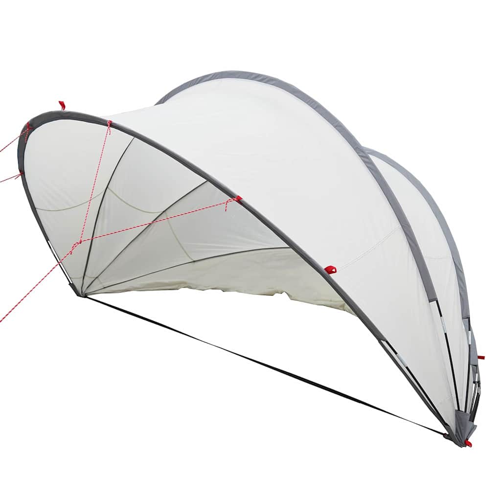 Dome Piscina Grigio e arancione 405 x 405 x 192 cm