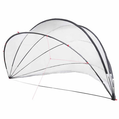 Dome Piscina Trasparente 546 x 516 x 250 cm PVC