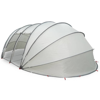 Tenda da piscina a cupola Grigio 538 x 440 x 204 cm