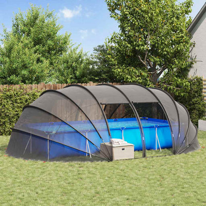 Tenda da piscina a cupola Trasparente 640 x 432 x 205 cm