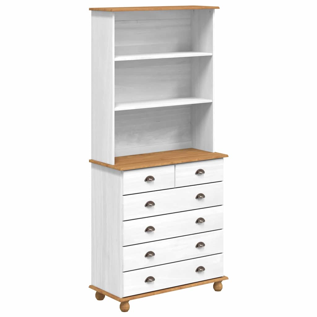 Gabbia ASKIM Bianco 91 x 40 x 200,5 cm Pino massello