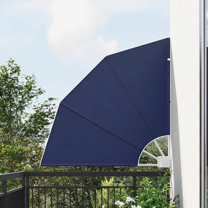 Schermo di Privacy per Balcone Blu navy 115 x 115 cm Poliestere