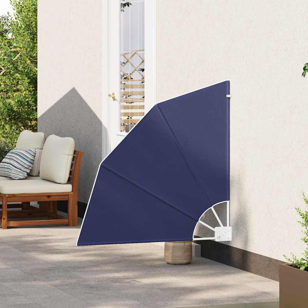 Schermo di Privacy per Balcone Blu navy 115 x 115 cm Poliestere