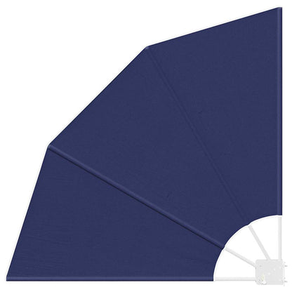 Schermo di Privacy per Balcone Blu navy 115 x 115 cm Poliestere