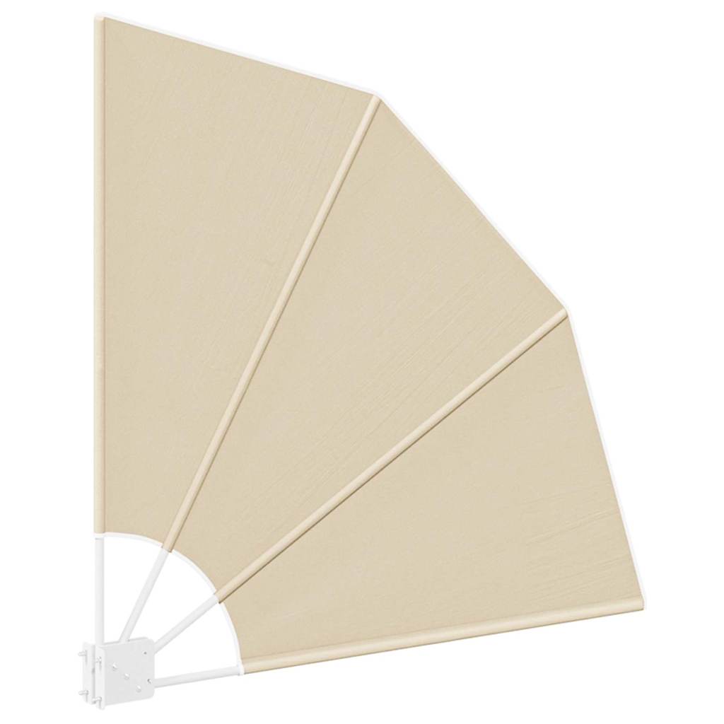Schermo di Privacy per Balcone Beige 115 x 115 cm Poliestere