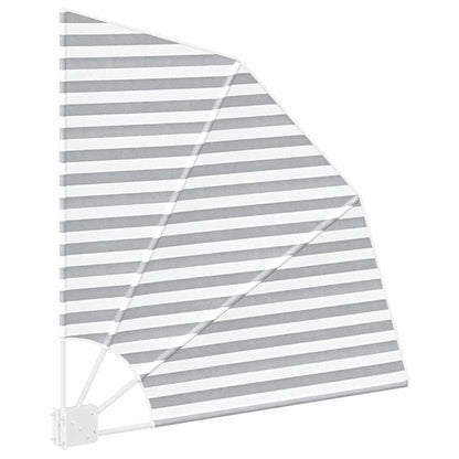 Schermo di Privacy per Balcone Antracite e Bianco 115 x 115 cm