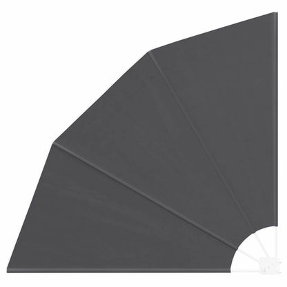 Schermo di Privacy per Balcone Nero 160 x 160 cm Poliestere