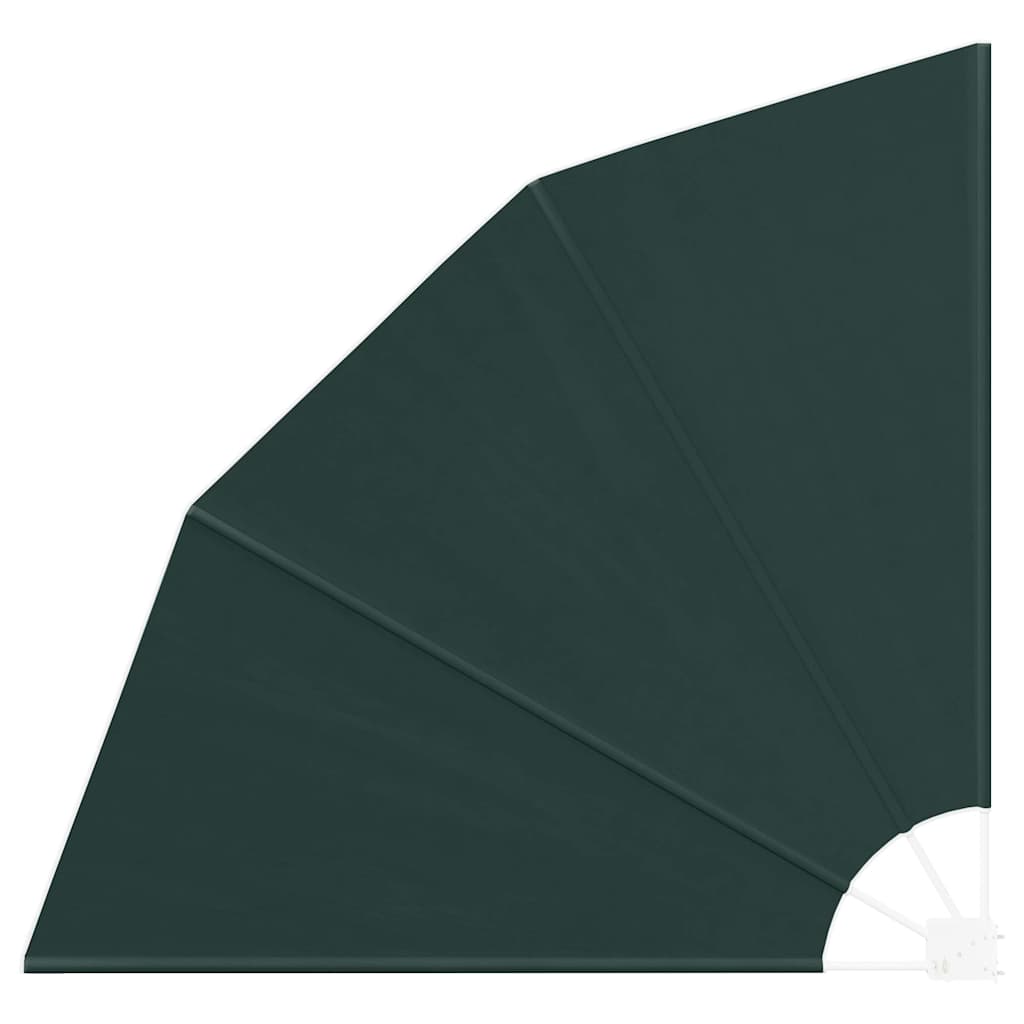 Schermo di Privacy per Balcone Verde Scuro 160 x 160 cm