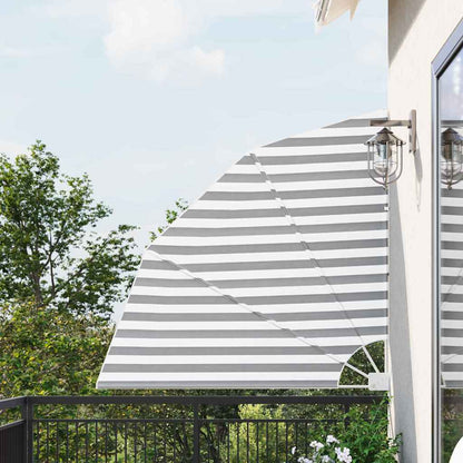 Schermo di Privacy per Balcone Antracite e Bianco 160 x 160 cm