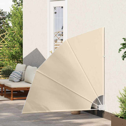 Schermo di Privacy per Balcone Beige 140 x 140 cm Poliestere