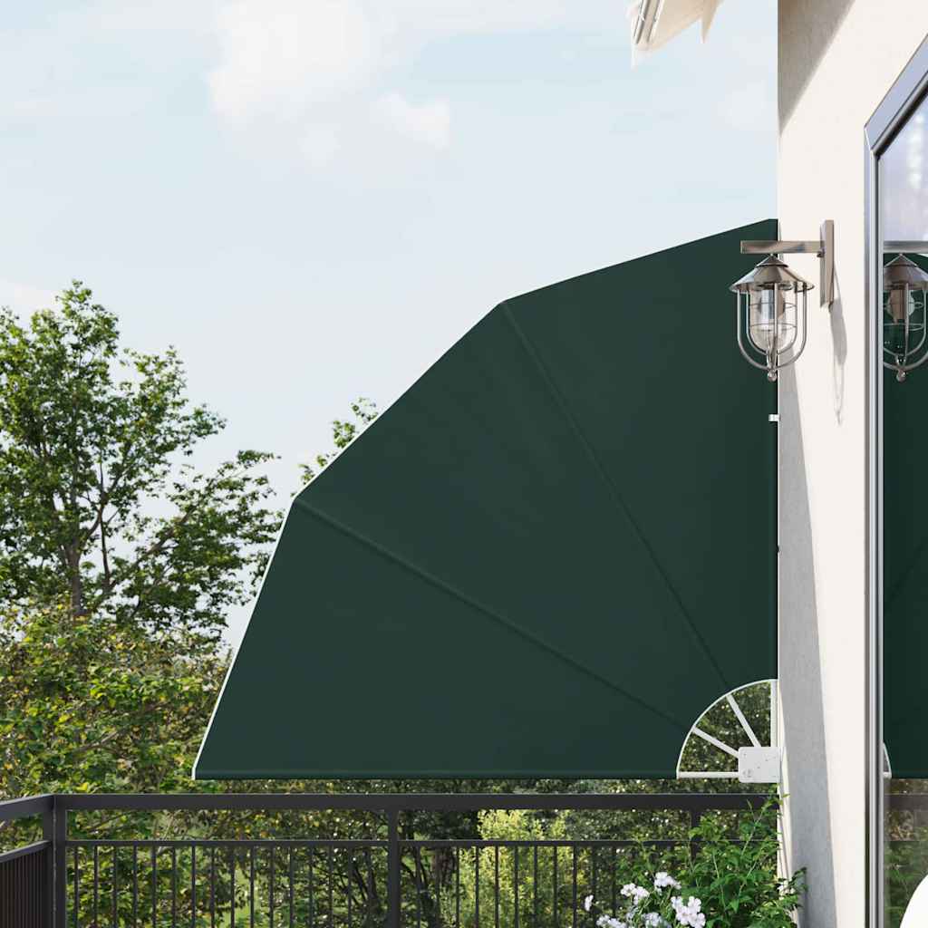 Schermo di Privacy per Balcone Verde Scuro 140 x 140 cm