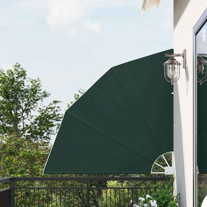 Schermo di Privacy per Balcone Verde Scuro 140 x 140 cm