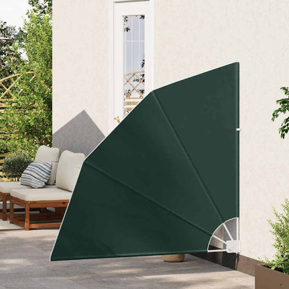 Schermo di Privacy per Balcone Verde Scuro 140 x 140 cm