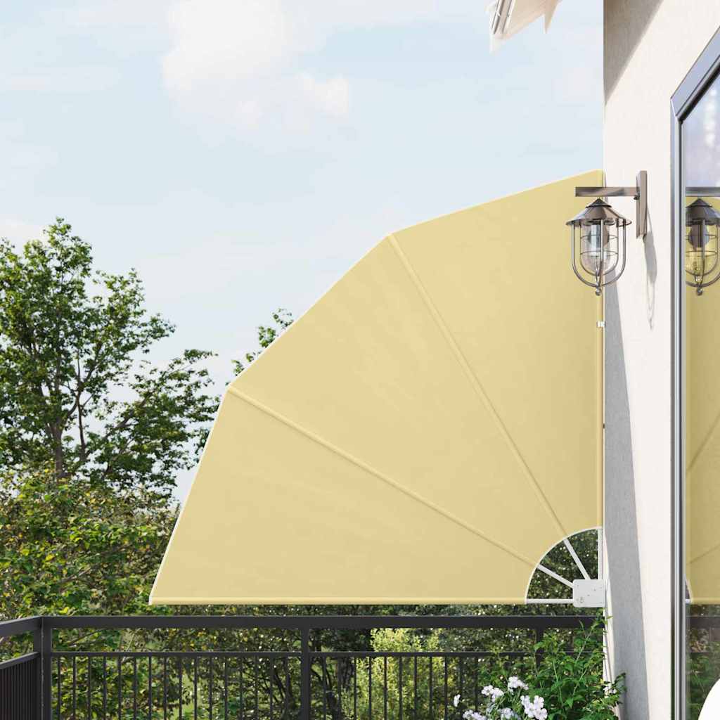 Schermo di Privacy per Balcone Sabbia 140 x 140 cm Poliestere