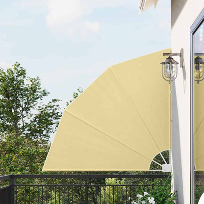 Schermo di Privacy per Balcone Sabbia 140 x 140 cm Poliestere