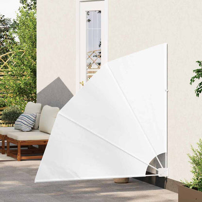 Schermo di Privacy per Balcone Bianco 140 x 140 cm Poliestere