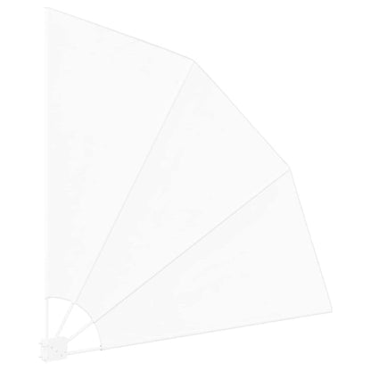 Schermo di Privacy per Balcone Bianco 140 x 140 cm Poliestere