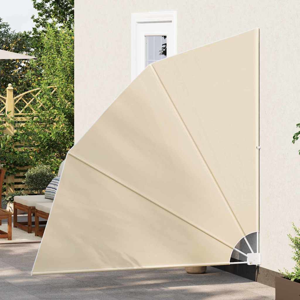 Schermo di Privacy per Balcone Beige 210 x 210 cm Poliestere