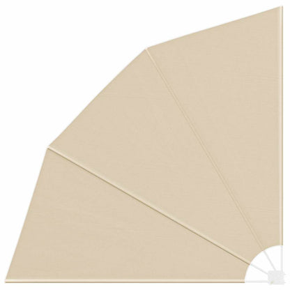 Schermo di Privacy per Balcone Beige 210 x 210 cm Poliestere