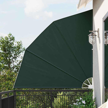 Schermo di Privacy per Balcone Verde Scuro 210 x 210 cm