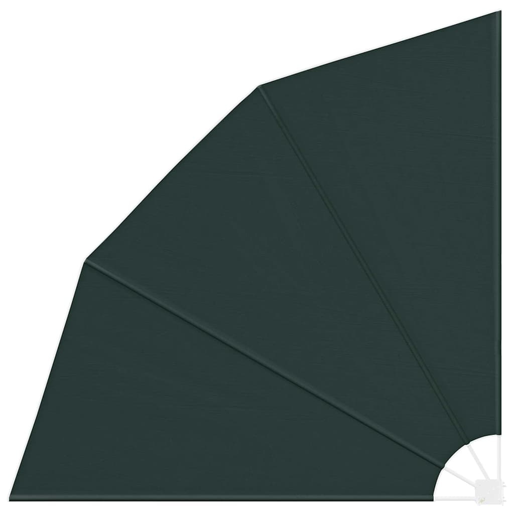 Schermo di Privacy per Balcone Verde Scuro 210 x 210 cm