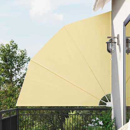 Schermo di Privacy per Balcone Sabbia 210 x 210 cm Poliestere