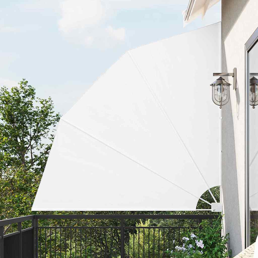 Schermo di Privacy per Balcone Bianco 210 x 210 cm Poliestere