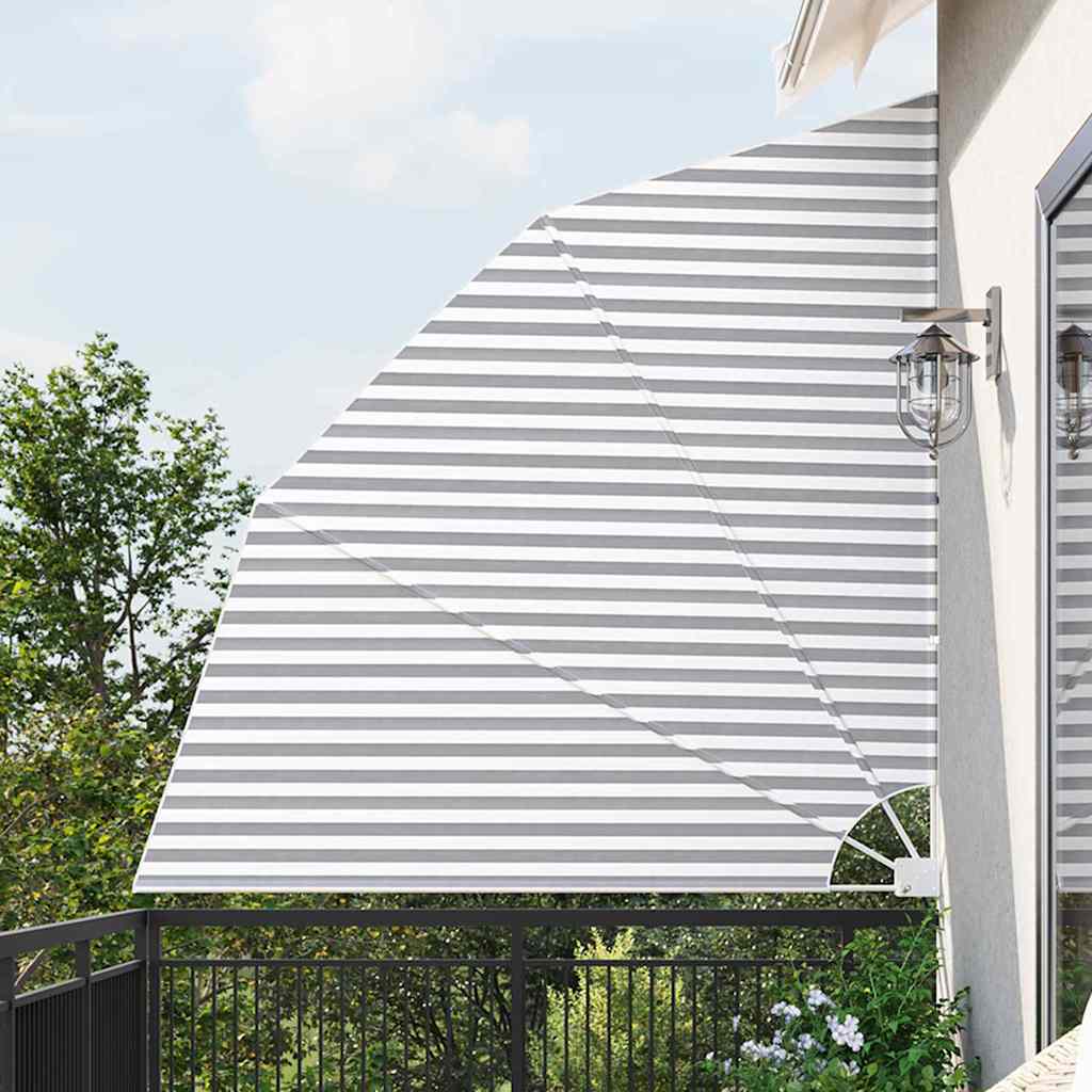 Schermo di Privacy per Balcone Antracite e Bianco 210 x 210 cm