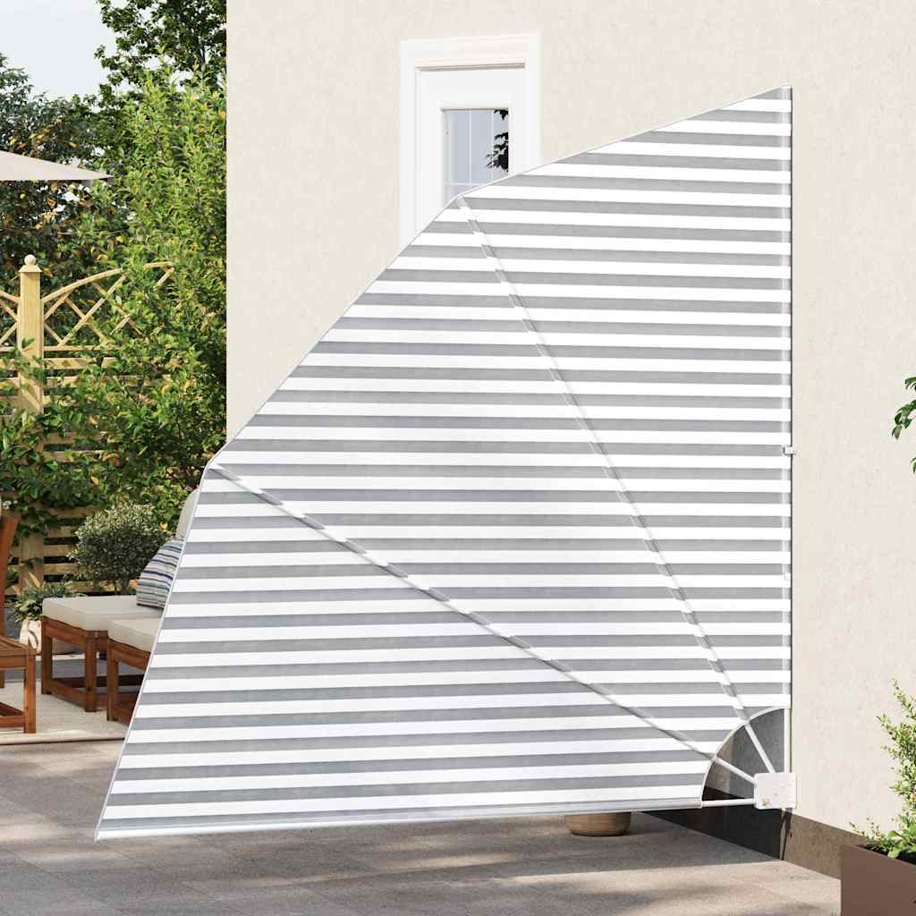 Schermo di Privacy per Balcone Antracite e Bianco 210 x 210 cm