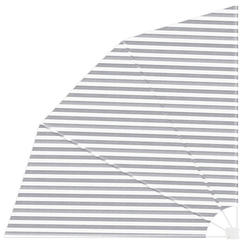Schermo di Privacy per Balcone Antracite e Bianco 210 x 210 cm