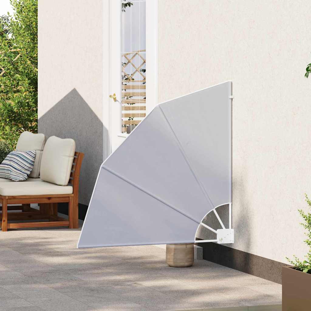 Schermo di Privacy per Balcone Grigio 115 x 115 cm Poliestere