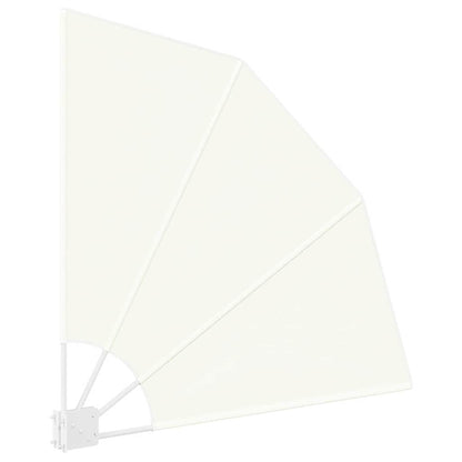 Schermo di Privacy per Balcone Crema 115 x 115 cm Poliestere