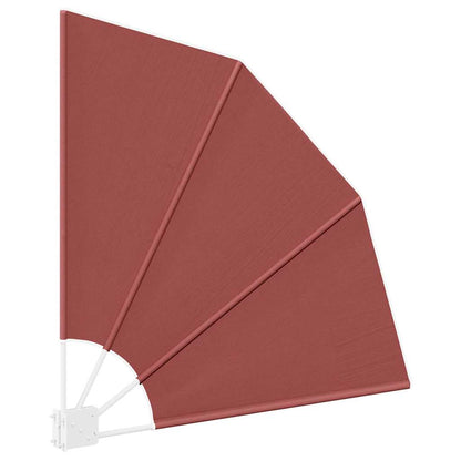 Schermo di Privacy per Balcone Terracotta 115 x 115 cm