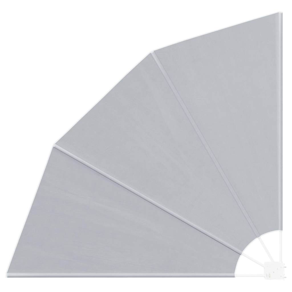 Schermo di Privacy per Balcone Grigio 160 x 160 cm Poliestere