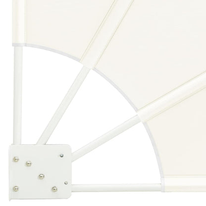 Schermo di Privacy per Balcone Crema 160 x 160 cm Poliestere