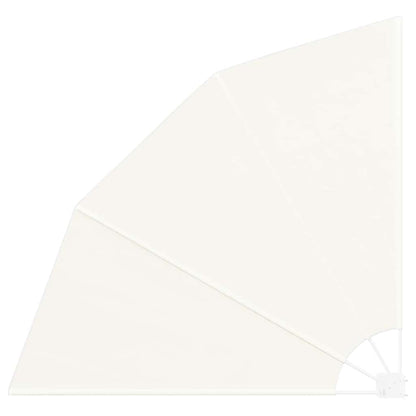 Schermo di Privacy per Balcone Crema 160 x 160 cm Poliestere