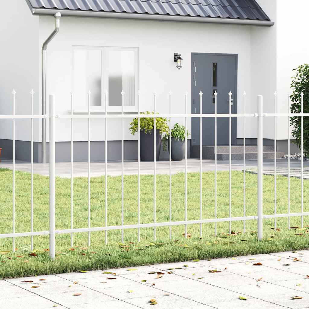 Recinzione per Giardino Woerden Bianco 1,7 x 0,8 m