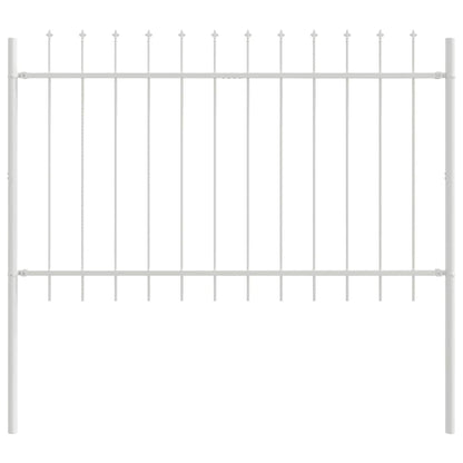 Recinzione per Giardino Woerden Bianco 1,7 x 0,8 m