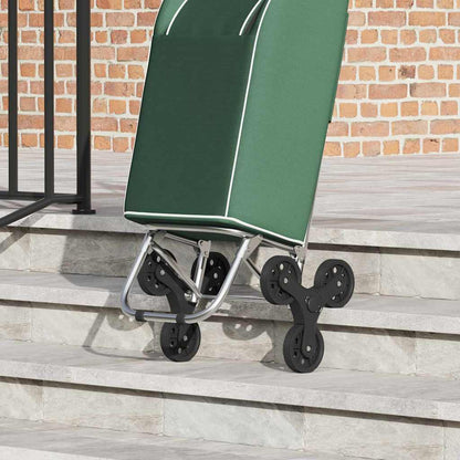 Carrello della spesa Verde 39,5 x 33 x 93 cm Tessuto Oxford