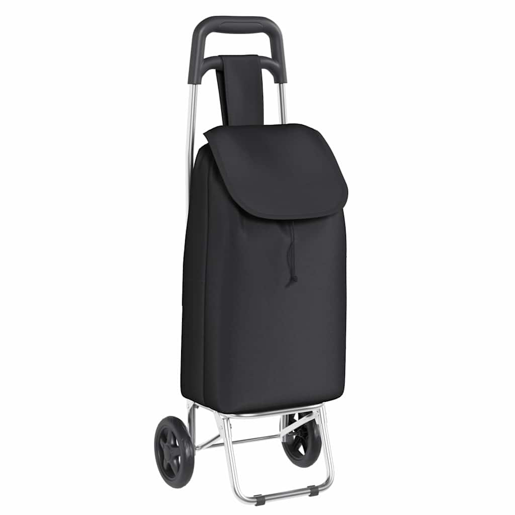 Carrello della spesa Nero 35 x 28 x 92 cm Tessuto Oxford