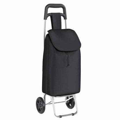 Carrello della spesa Nero 35 x 28 x 92 cm Tessuto Oxford
