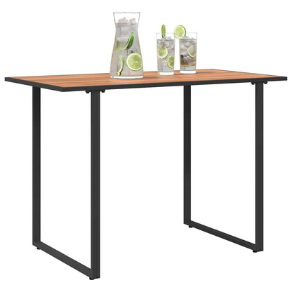Tavolo da Giardino Marrone 100 x 55 x 70 cm legno
