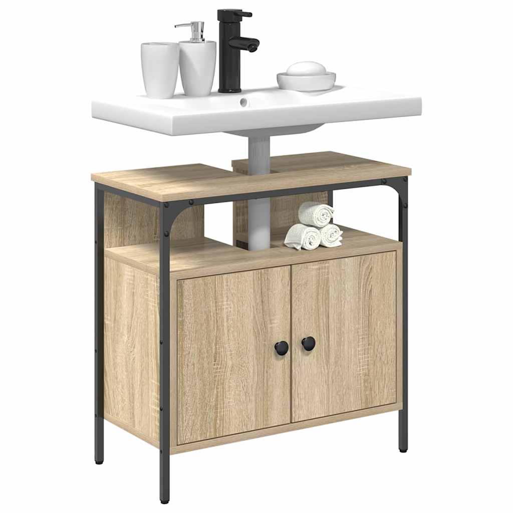 Mobile da Bagno Beige 60 x 30 x 60 cm Legno multistrato